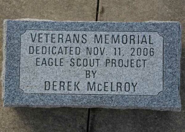 FRANKLIN VETERANS MEMORIAL PAVER A