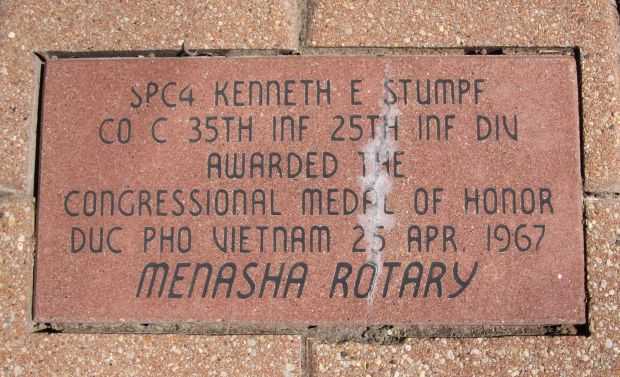 MENASHA’S ISLE OF VALOR MEMORIAL PAVER B