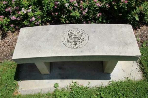 OSHKOSH COMMUNITY’S WAR VETERANS MEMORIAL BENCH C