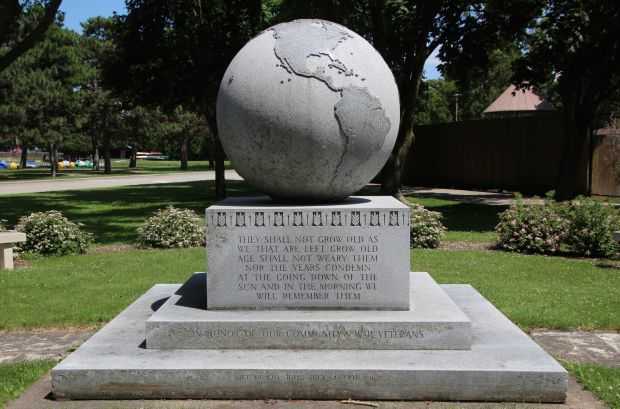 OSHKOSH COMMUNITY’S WAR VETERANS MEMORIAL CENTER STONE
