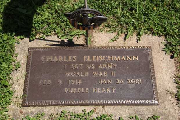 CHARLES FLEISCHMANN MEMORIAL CEMETERY STONE