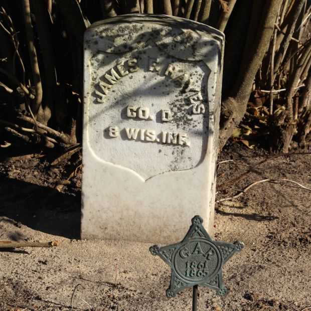 JAMES F. HAYES MEMORIAL CEMETERY STONE
