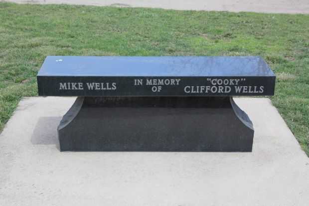 GRATIOT VFW POST 9692 VETERANS MEMORIAL BENCH