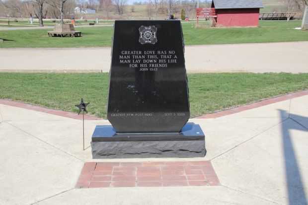 GRATIOT VFW POST 9692 VETERANS MEMORIAL BACK