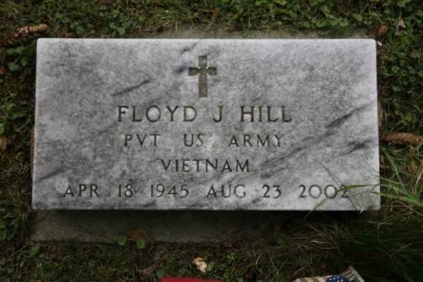 FLOYD J HILL MEMORIAL CEMETERY STONE