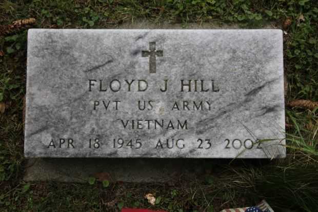FLOYD J HILL MEMORIAL CEMETERY STONE