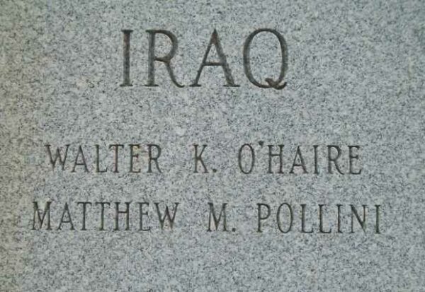 ROCKLAND WAR VETERANS MEMORIAL STONE G