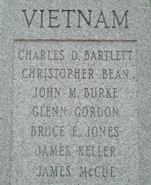 ROCKLAND WAR VETERANS MEMORIAL STONE F