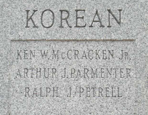 ROCKLAND WAR VETERANS MEMORIAL STONE E