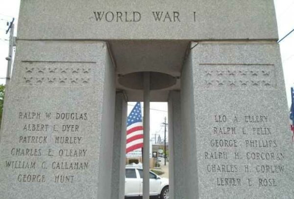 ROCKLAND WAR VETERANS MEMORIAL STONE C