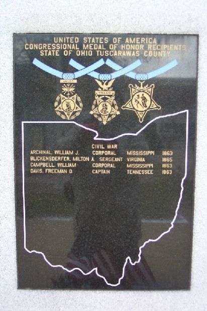TUSCARAWAS COUNTY MEDAL OF HONOR MEMORIAL
