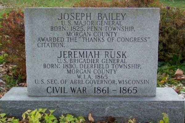 JOSEPH BAILEY AND JEREMIAH RUSK WAR MEMORIAL