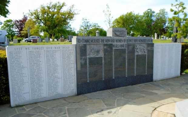 QUINCY WORLD WAR II MEMORIAL CENTER MEMORIAL
