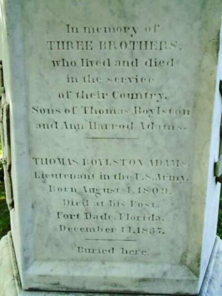 IN MEMORY OF THREE BROTHERS MEMORIAL STONE A