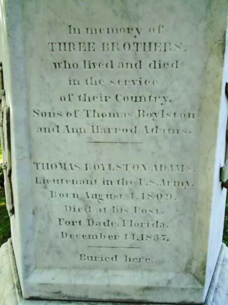 IN MEMORY OF THREE BROTHERS MEMORIAL STONE A