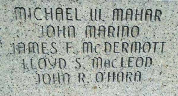 QUINCY KOREAN WAR MEMORIAL HONOR ROLL STONE E