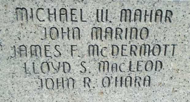 QUINCY KOREAN WAR MEMORIAL HONOR ROLL STONE E