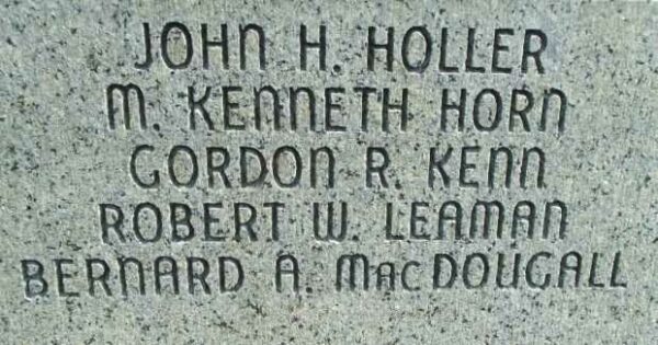 QUINCY KOREAN WAR MEMORIAL HONOR ROLL STONE D