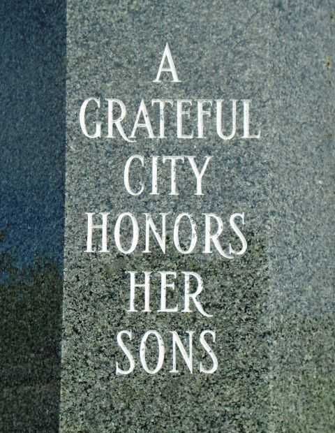 QUINCY KOREAN WAR MEMORIAL DEDICATION STONE B