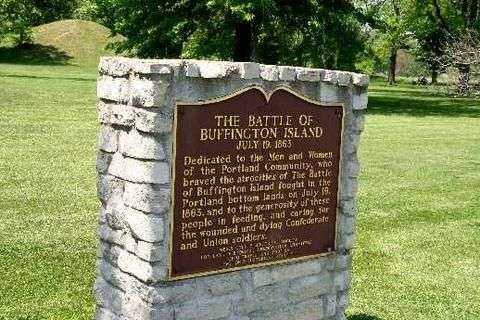 THE BATTLE OF BUFFINGTON ISLAND MEMORIAL