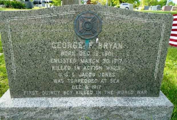 GEORGE F. BRYAN MEMORIAL CEMETERY STONE
