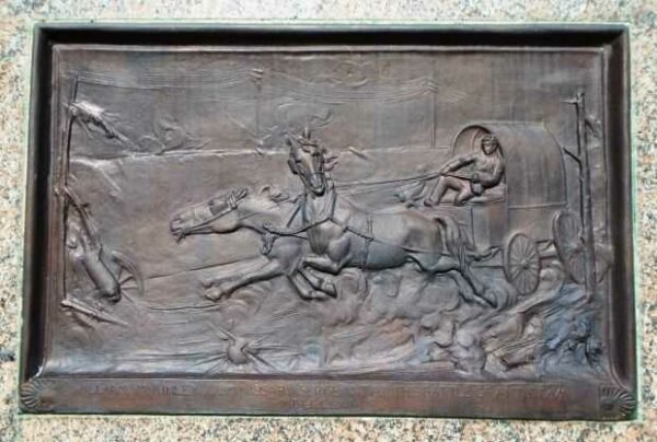 WILLIAM MCKINLEY MEMORIAL PLAQUE D