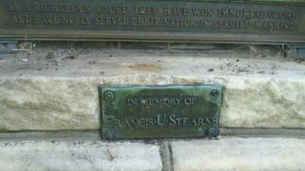 RENFREW MFG. COMPANY HONOR ROLL WORLD WAR MEMORIAL PLAQUE B