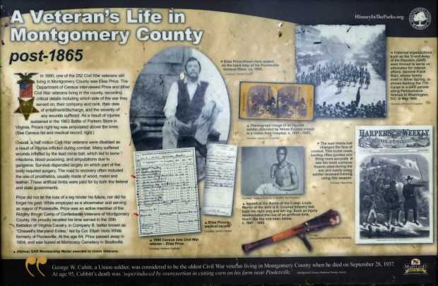 A VETERAN’S LIFE IN MONTGOMERY COUNTY MEMORIAL PANEL