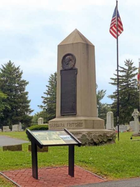 BARBARA FRITCHIE CIVIL WAR HEROINE MEMORIAL