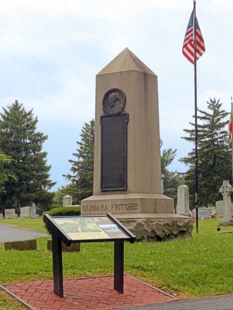 BARBARA FRITCHIE CIVIL WAR HEROINE MEMORIAL