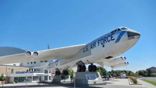 BOEING RB-52B STRATOFORTRESS MEMORIAL AIRCRAFT