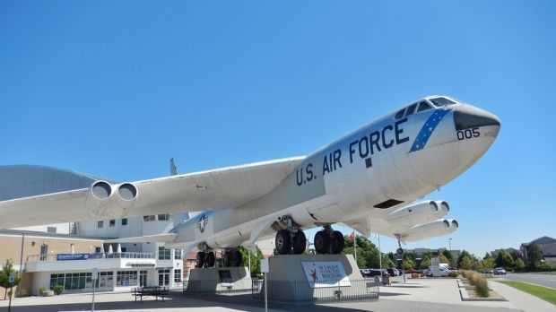 BOEING RB-52B STRATOFORTRESS MEMORIAL AIRCRAFT