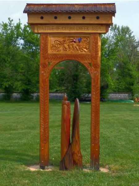 BATTLE OF CEDAR CREEK 1864 WAR MEMORIAL