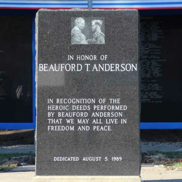 REGION FIVE OF THE MEDAL OF HONOR SOCIETY MEMORIAL CENTER STONE FRONT