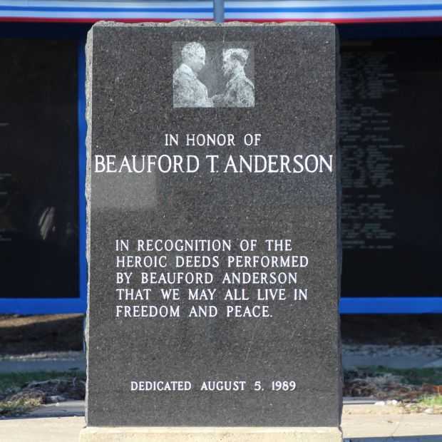 REGION FIVE OF THE MEDAL OF HONOR SOCIETY MEMORIAL CENTER STONE FRONT
