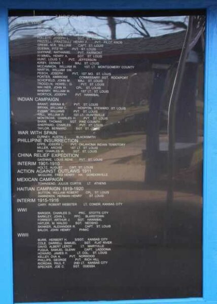 REGION FIVE OF THE MEDAL OF HONOR SOCIETY MEMORIAL PANEL J