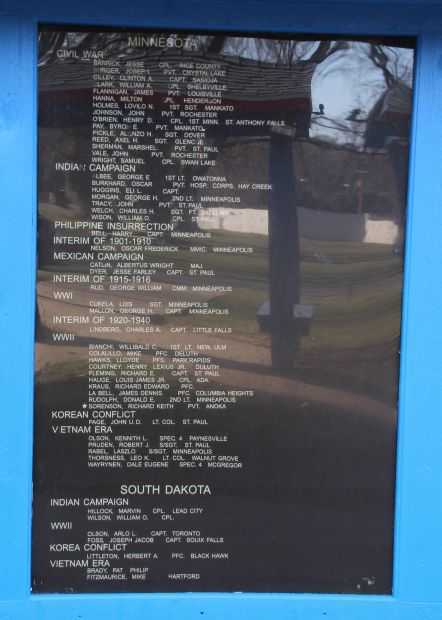 REGION FIVE OF THE MEDAL OF HONOR SOCIETY MEMORIAL PANEL I