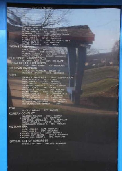 REGION FIVE OF THE MEDAL OF HONOR SOCIETY MEMORIAL PANEL H