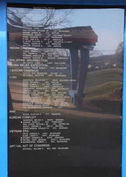 REGION FIVE OF THE MEDAL OF HONOR SOCIETY MEMORIAL PANEL H