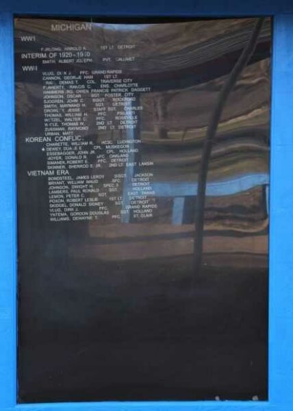 REGION FIVE OF THE MEDAL OF HONOR SOCIETY MEMORIAL PANEL C