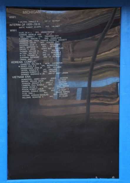 REGION FIVE OF THE MEDAL OF HONOR SOCIETY MEMORIAL PANEL C