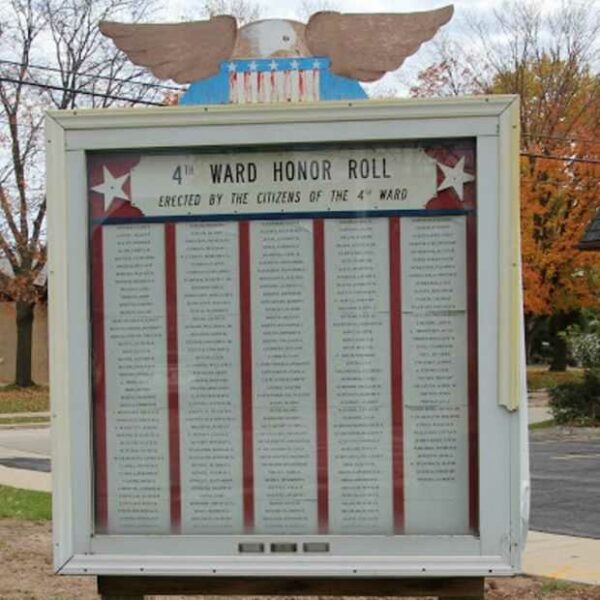 4TH WARD HONOR ROLL MEMORIAL
