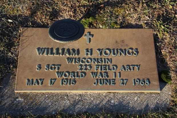 WILLIAM H YOUNG MEMORIAL CEMETERY STONE
