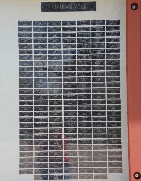 SAUK PRAIRIE AREA VETERANS MEMORIAL HONOR ROLL PLAQUE C