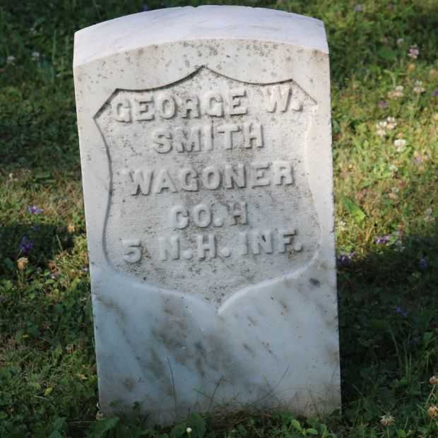 GEORGE W. SMITH MEMORIAL CEMETERY STONE