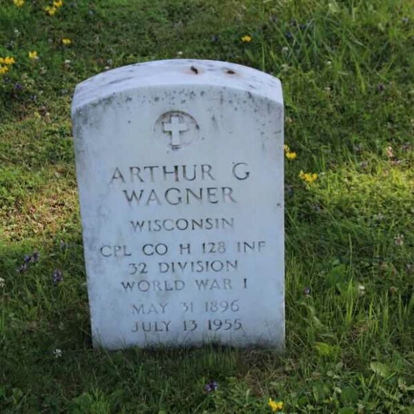 ARTHUR G WAGNER MEMORIAL CEMETERY STONE