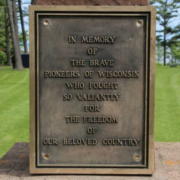 WASHBURN WAR MEMORIAL PLAQUE