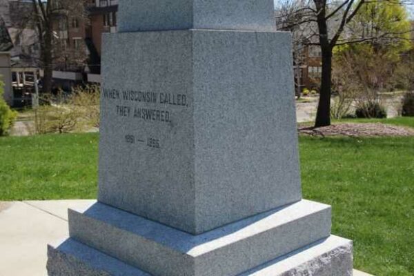 UNIVERSITY OF WISCONSIN CIVIL WAR SESQUICENTENNIAL MEMORIAL DEDICATION STONE B