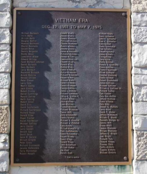 WATERLOO VETERANS HONOR ROLL MEMORIAL PLAQUE D
