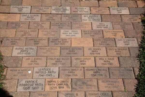 MADELINE ISLAND VETERANS MEMORIAL BRICKS